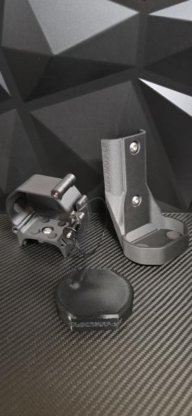 RS-Mount Akkumount passend zu Haibike mit YAMAHA/BOSCH Motor und MRS-Schiene